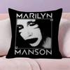 Классическая рок-группа M-Marilyn M-Manson Наволочка Декоративная Подушка Диван Домашний Декор чехол наволочки