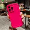 Модный милый однотонный чехол для телефона с кудрявой волной для iPhone 16 15 14 13 12 11 Pro Max X XR XS 8 7 Plus SE 3 Мягкий противоударный чехол-бампер