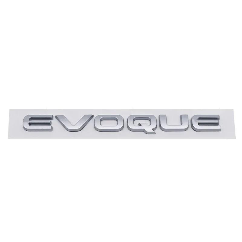 ABS Rear Trunk Emblem Badge Sticker for Land Rover Range Rover Evoque Discovery Defender Freelander Exterior Accessories JW9