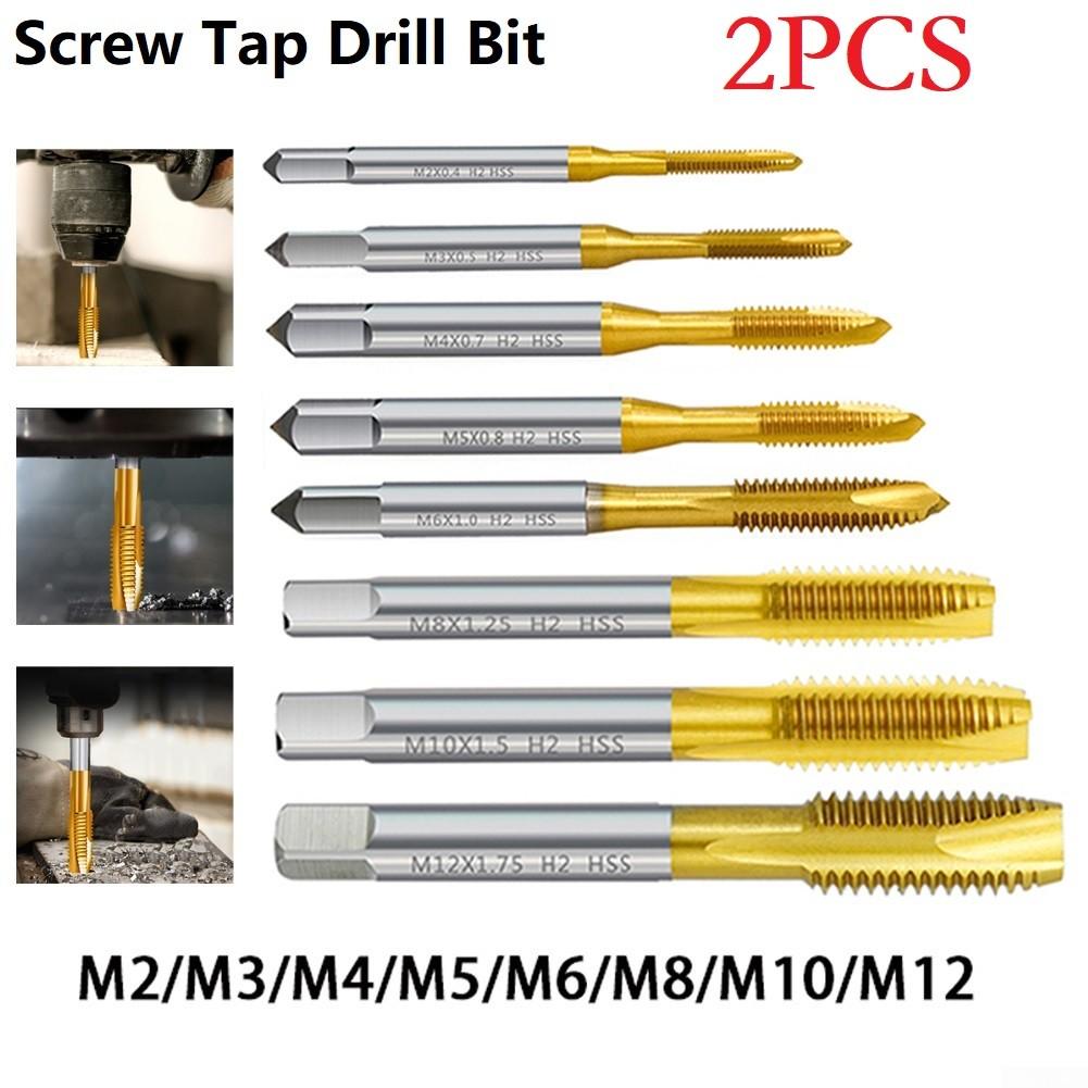 Ручной инструмент Резьбовой метчик из быстрорежущей стали 6542 с прямой канавкой