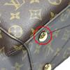 LOUIS VUITTON Monogram Montaigne BB Shoulder Bag Monogram canvas Brown M41055 Used
