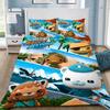 The Octonauts Barnacles 3D Printed Duvet Case Pillowcase Boy  Girl Bedding Set Twin Full Queen King Size for Bedroom Decor