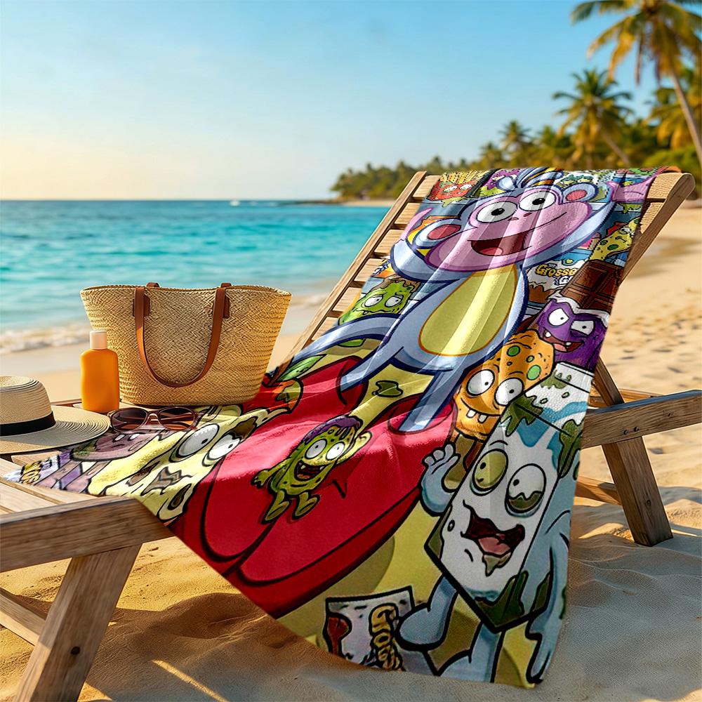 Dora Explorer Beach Towel High Absorbency & Quick-Dry Comfortable Lightweight Suitable for Sports, Travel, Swimming, Yoga, Bathroom, Beach, And Pool