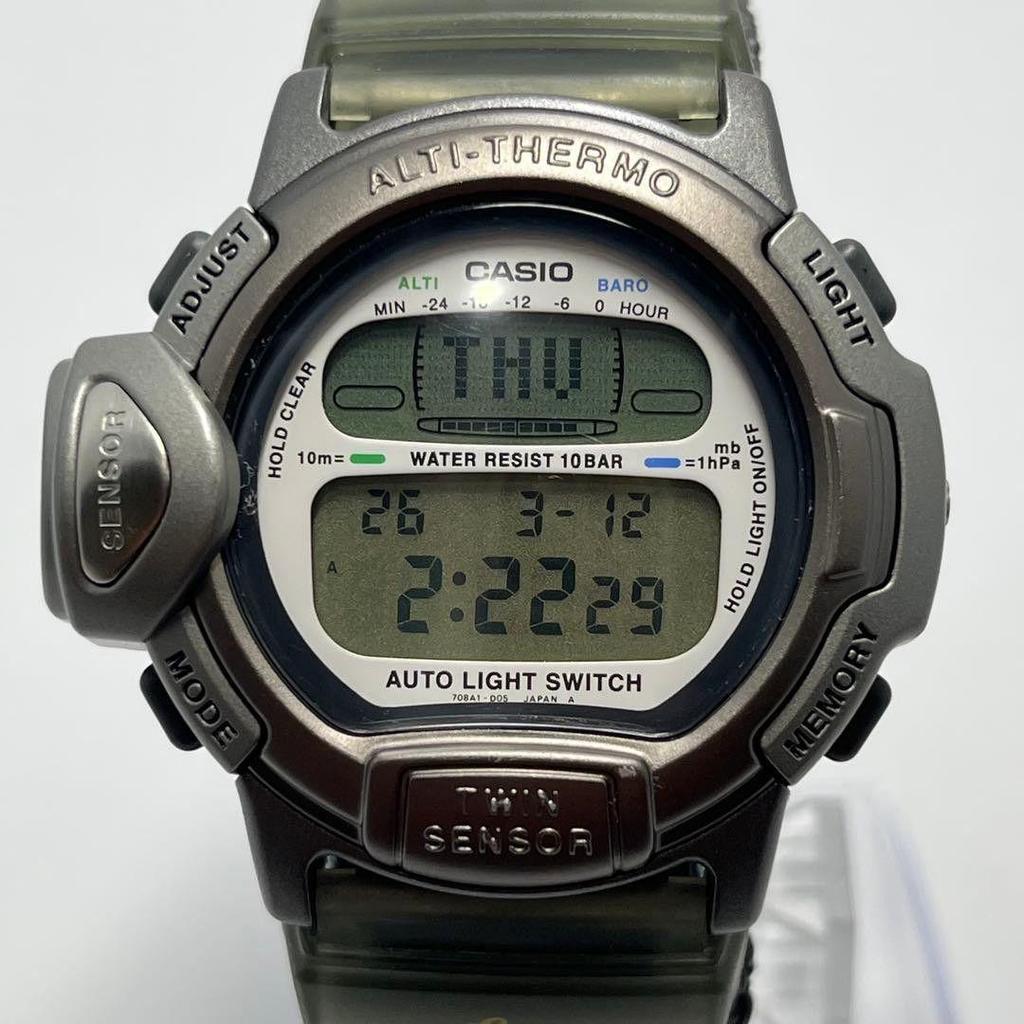 Б/у Редкие Casio Pro Trek PRL-20 1678 WWF Panda Снятая с производства модель