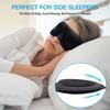 3D Sleep Mask With Blindfolded Eyes, Sleep Aid, Soft Viscoelastic Foam Eye Mask For Sleeping, Travel, Blocking, Lightweight Eye Cover