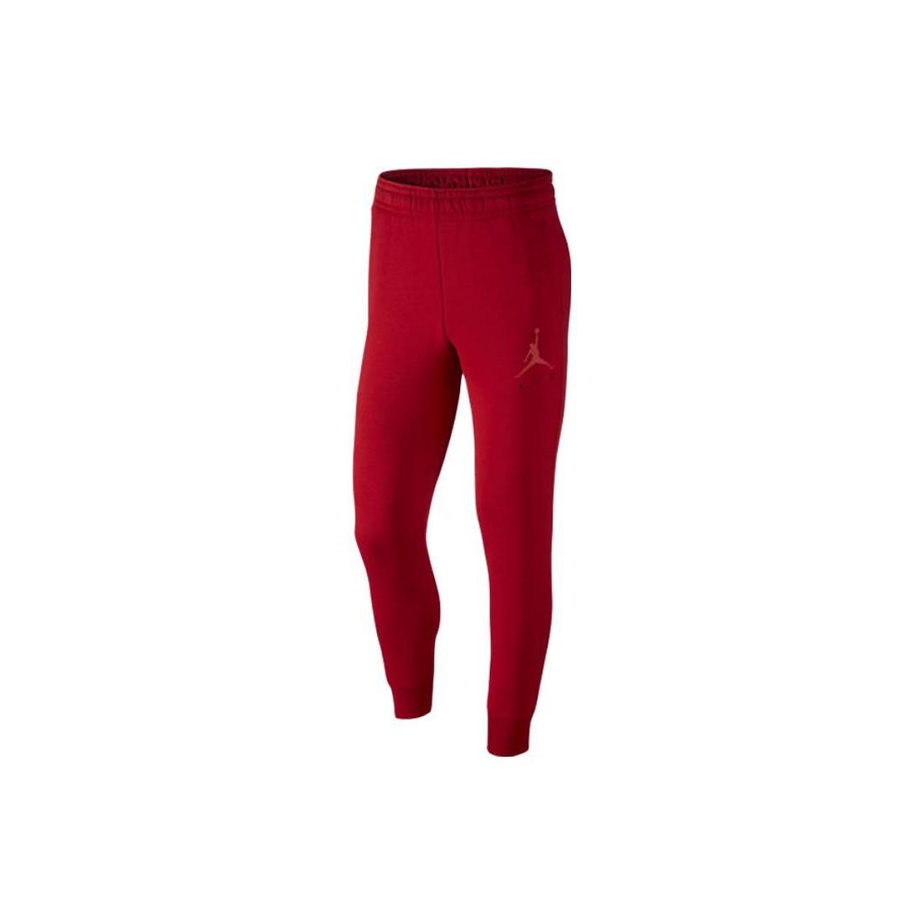 Nike Fleece Lined Knit Joggers Men Bottoms Red 942778-687