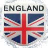 UK Car Emblem Sticker - England British Flag Metal Emblem Sticker, Union Jack UK
