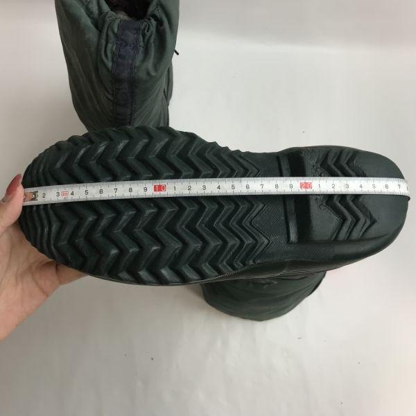 Sorel Винтажные 80-90-е Канада Длинные Снежные Сапоги с Внутренником WOS8 24.5-25.5 Зеленые Сапоги Обувь(ИСПОЛЬЗОВАЛ)