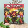 Cozy Hawaii | Puzzle Stress Relief | Adult Coloring Book | Contains Pages of Cute Animal Play Scenes | Exquisite Pattern | Cl