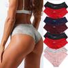 1/3PCS Sexy Lace Panties Women Fashion Cozy Lingerie Tempting Pretty Briefs High Quality Cotton Low Waist