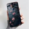 For AT&T Motivate 2 Motivate 3 Cricket Splendor Icon 3 Phone Case Fashion Butterfly Flower Black Soft Silicone Back Cover Funda