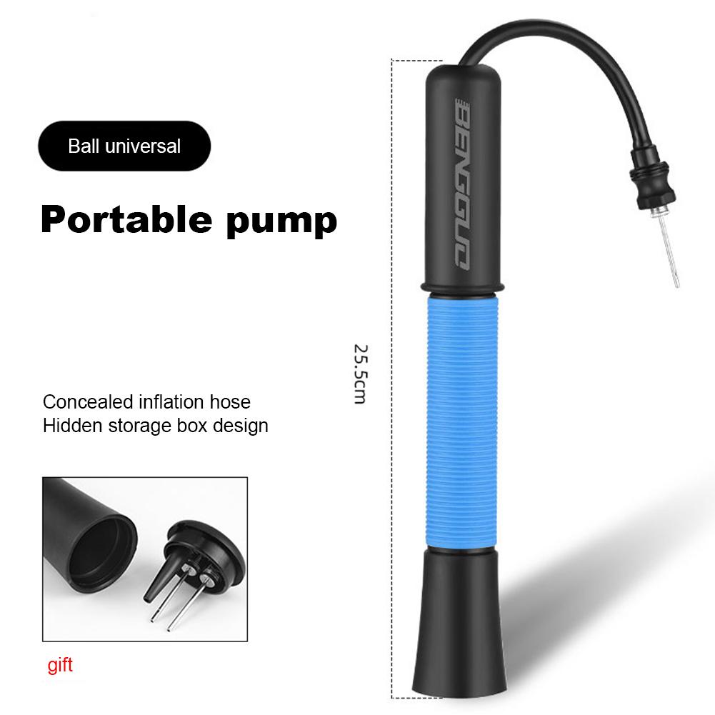 30PSI Hand Air Pump Waterproof Ball Inflating Pump Dustproof Handheld Ball Inflator for Balloon Volleyball Basketball