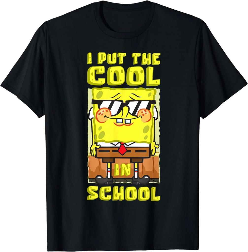 Spongebob Back to School I Put The Cool in School T-Shirt
