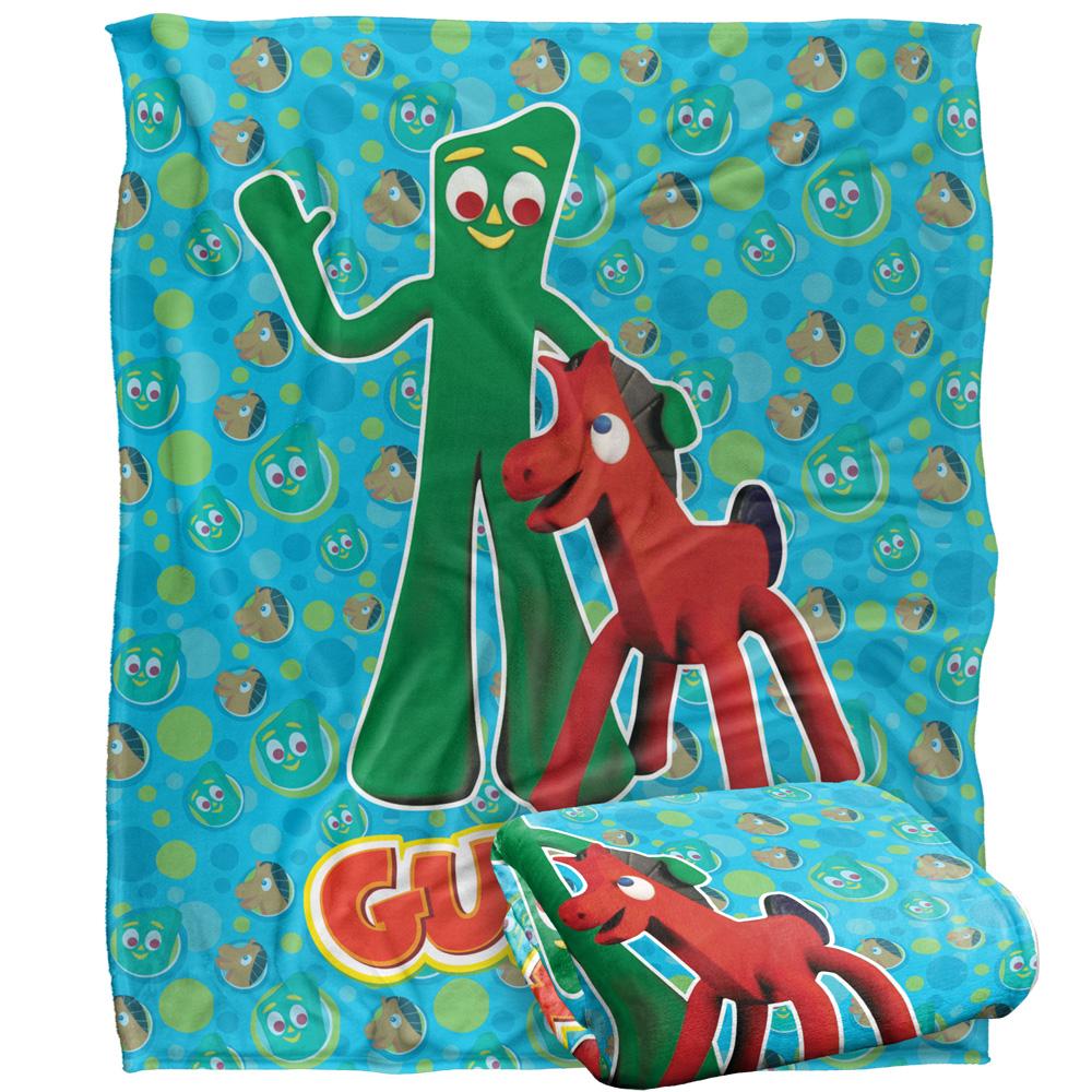 Gumby Best Friends Silky Supersoft Blanket