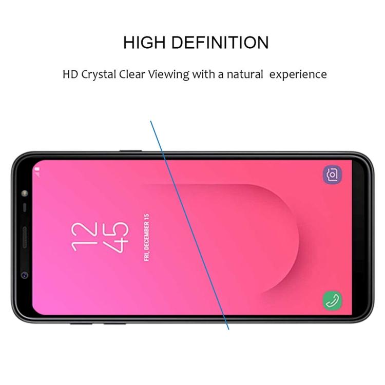 Защитное стекло Full Glue Full Cover для Galaxy J8 (2018)