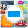 20pcs Swimming Pool Repair Kit Multifunctional PVC Underwater Repair Patches Wear-Resistant Croppable Inflatable Boat Supplies