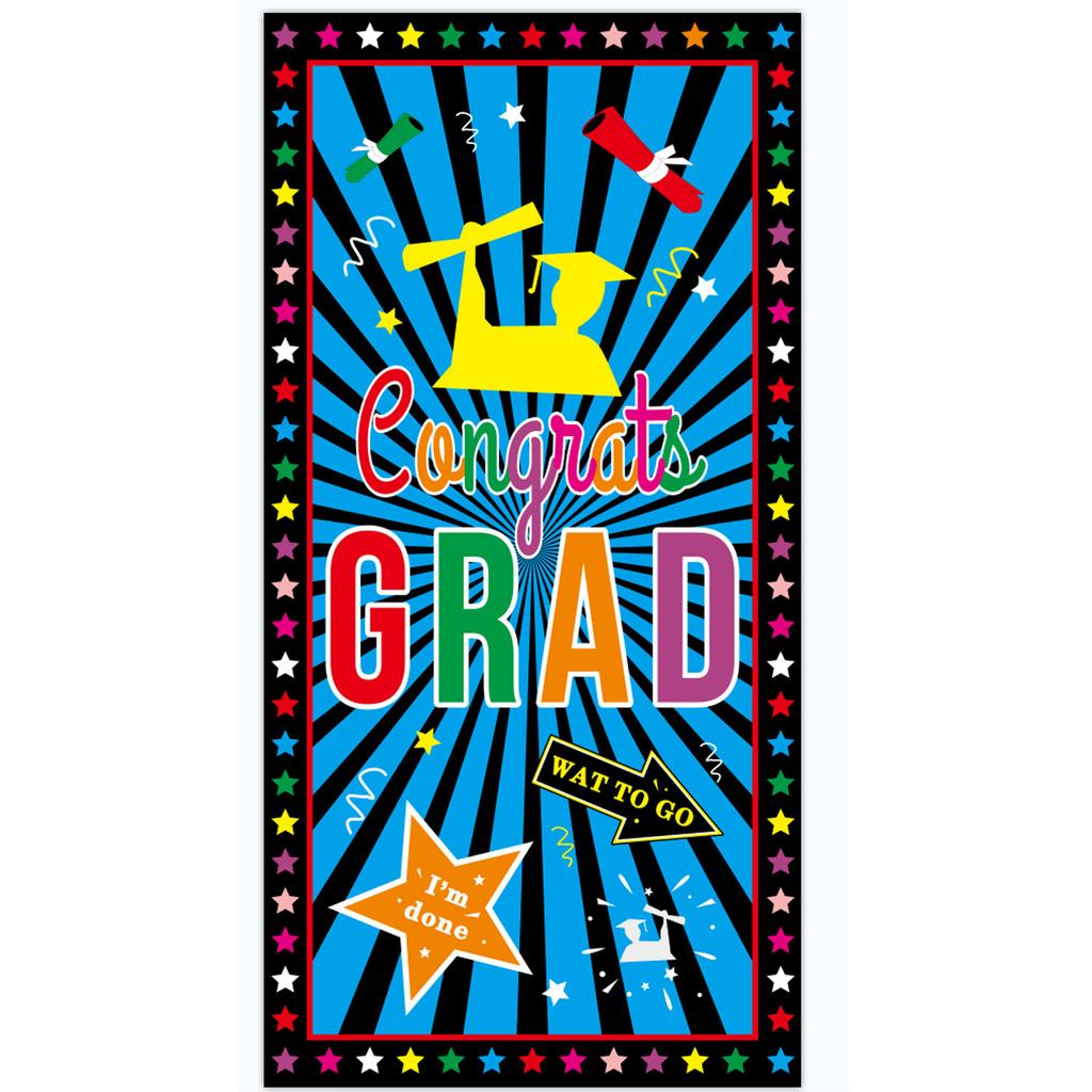 Graduation Season Decorative Vertical Poster Class Of Graduation Courtyard Decoration Party Banner Customization