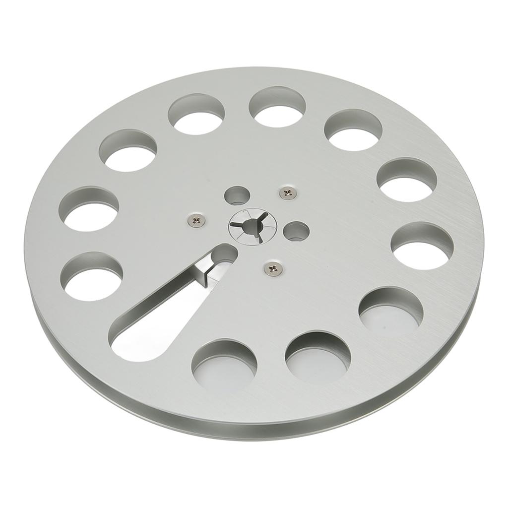 1 4 7 Inch Empty Tape Reel 11 Holes Universal Open Reel Sound Tape Empty Reel Aluminum Reel Tape Reel for NAB
