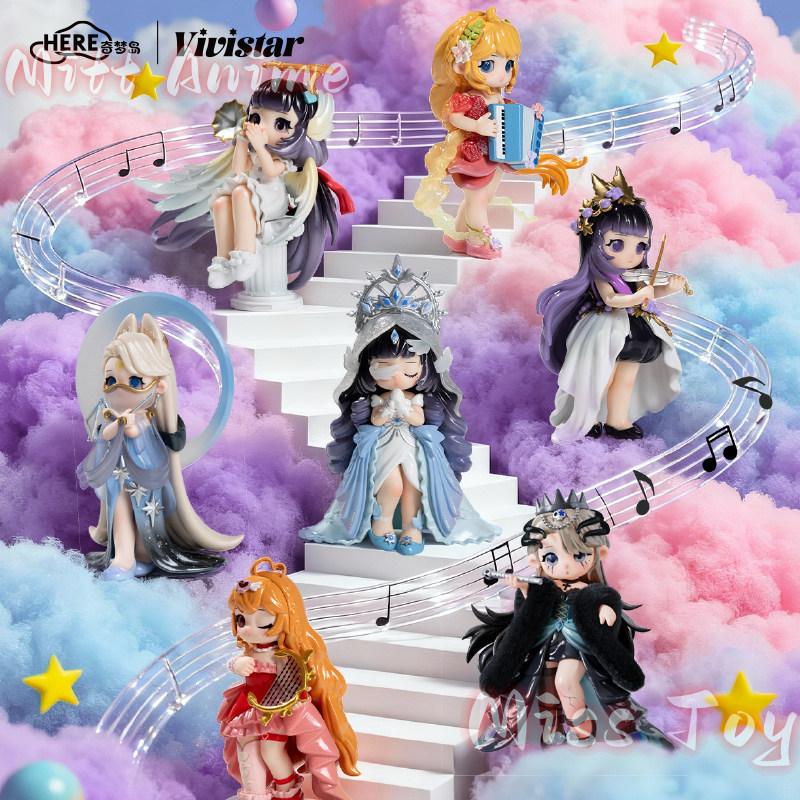 Genuine Product Here Qimeng Island Vivistar Dream Band Prologue Series Anime Figure Ornament Trendy Play Toy Girl Gift