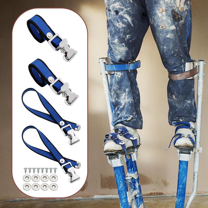 Adjustable Drywall Stilt Leg Band Leg Fixation Strap Heavy Duty Drywall Stilts For Interior Painting Or Decorating
