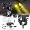1 Pair Motorcycle LED Spotlight 180W Flashing Lamp for Motorbike Electric Vehicle Modification