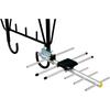 Наземная цифровая антенна Nippon Antenna, 5-элементная, тип Yagi, UHF, все каналы, AU5F-SP