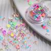 100 шт. разноцветных бусин Aurora Mermaid, украшения для ногтей, летние детали, красочные бусины-макаруны, подвески для ногтей, маникюр своими руками