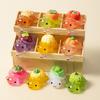 10pcs Set Cartoon Mini Turtle Doll Resin Cute Design Figurines Toy Glow-in-the-dark Colorful Desktop Ornament Home Decor