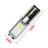 White Bulbs BA20D Headlight Bulbs 2pcs/kit 6W Conversion