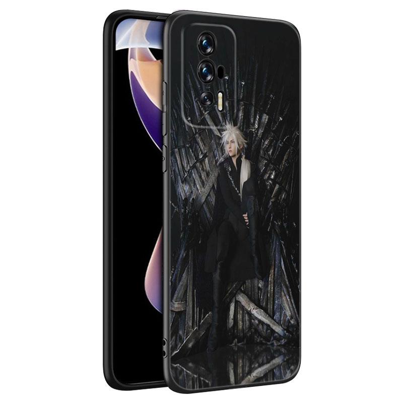 Game Final Fantasy Black Silicone Phone Case For Xiaomi Redmi 7A 8A 9A 10A 11A 9C 10C 12C 13C 11 Prime A1 A2 + 12 4G Note 9T 12R
