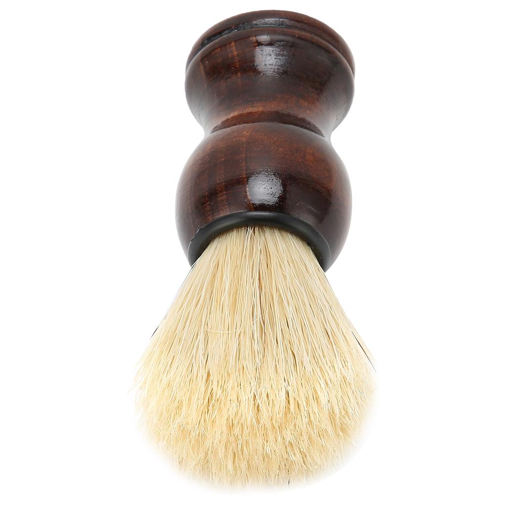 Lightweight Beard Shaving Brush Wooden Handle Shaving Brush Beard Shave Cleaning Brush