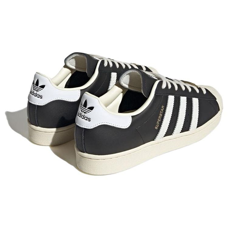 Adidas Superstar Debossed Stripes - Black Cream White Unisex Sneakers Core-Black Cloud-White ID4676