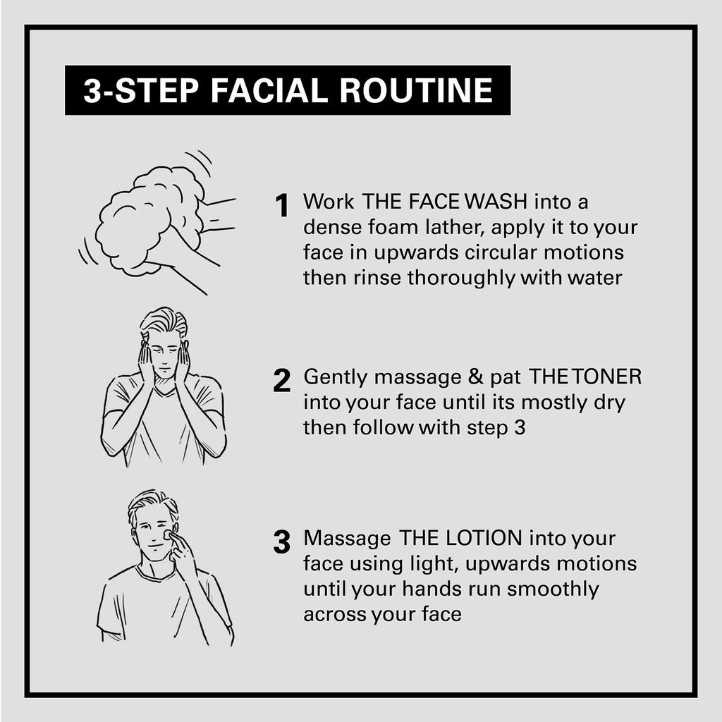 Bulk Homme Дорожный набор Средства для ухода за кожей Мужской 5-дневный