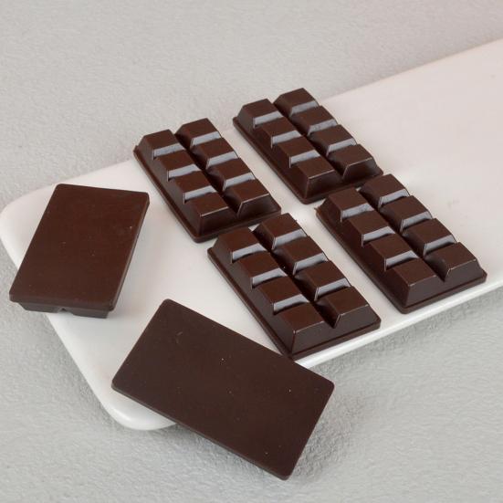 Имитация шоколада, реалистичные украшения для вечеринок, свадеб, Рождества, реалистичные поддельные шоколадные палочки, еда, детские украшения