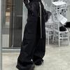Unisex Urban RICK Style GethBela Wide-Leg Overalls