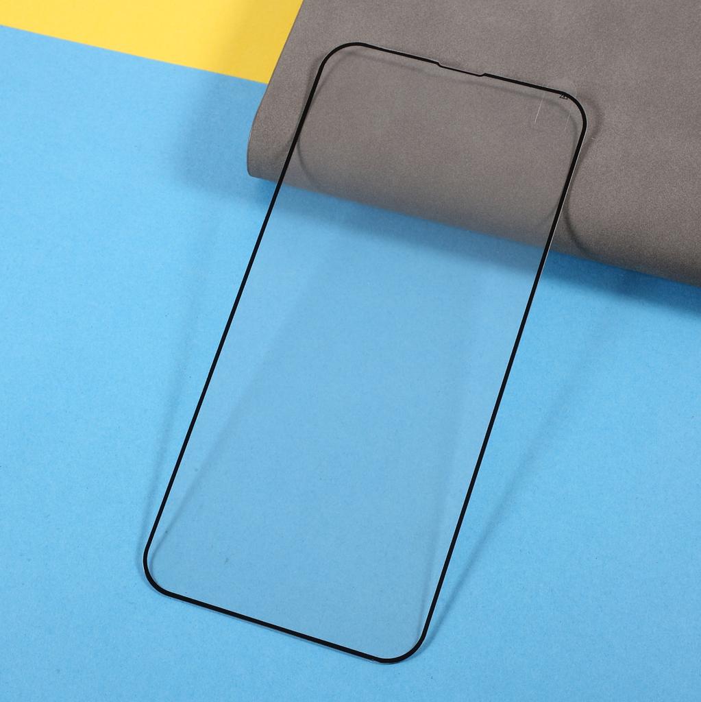 For iPhone 17 Pro Max Screen Protector Silk Printing Full Glue Tempered Glass Screen Film