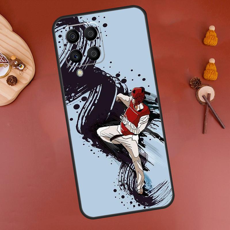 Чехол Kungfu Taekwondo для Samsung Galaxy M35 M55 M15 M32 M16 M36 M56 M54 M23 M20 M52 M34 M14 M11 M31 M13 M53