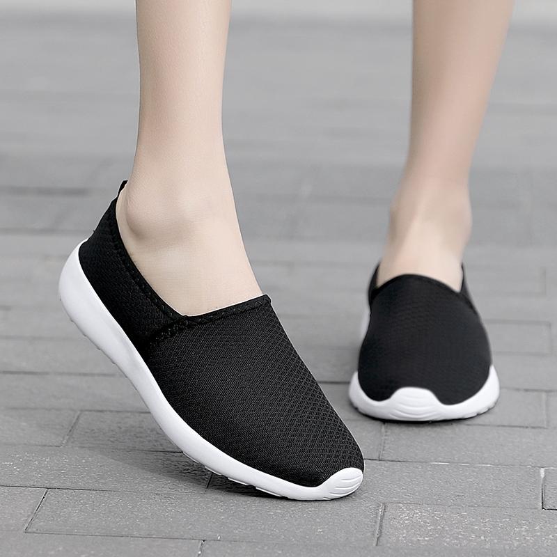 Женская дышащая обувь с сеткой, спортивная повседневная обувь, уличная обувь для фитнеса