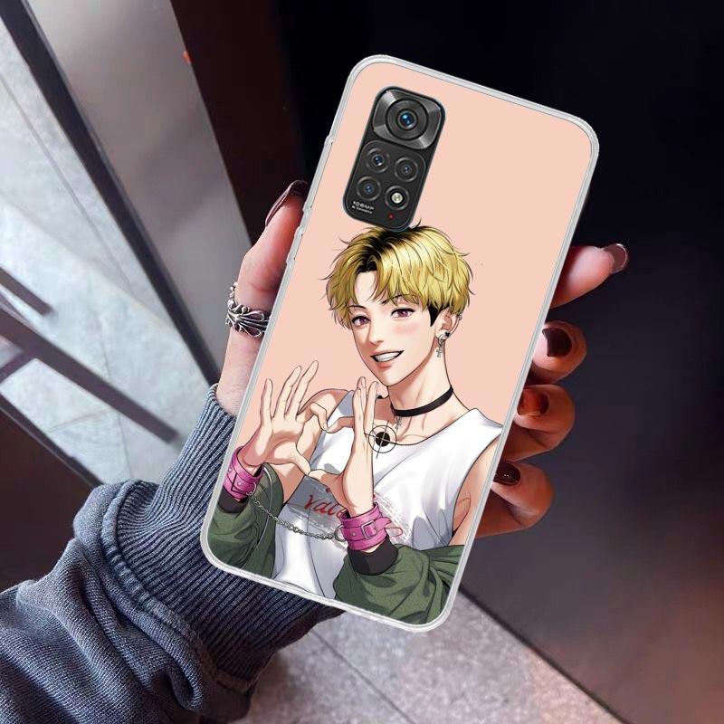 Чехол для телефона Аниме B-J-Alex для Xiaomi Redmi Note 10 11 12 13 14 15 Pro Plus 11S 12S 14S 11T 11E 10S Мягкая ТПУ задняя крышка Redmi Not