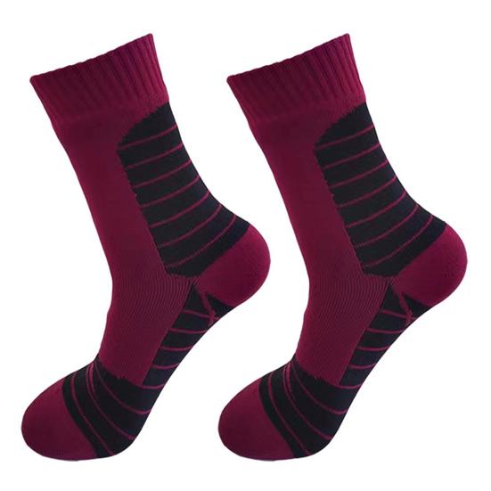 1 пара водонепроницаемых носков, 3-слойные, дышащие, влагоотводящие, для мужчин и женщин, для активного отдыха, зимнего туризма, кемпинга, катания на лыжах, вброд, рыбалки, компрессионные носки