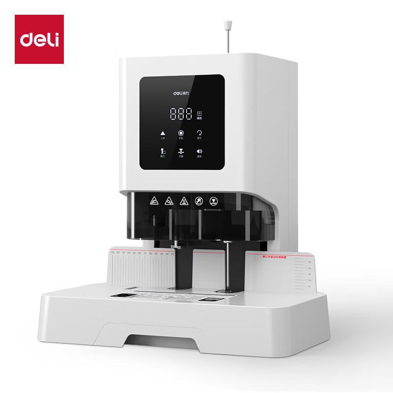 Deli Financial Binding Machine CN plug (adapter included)