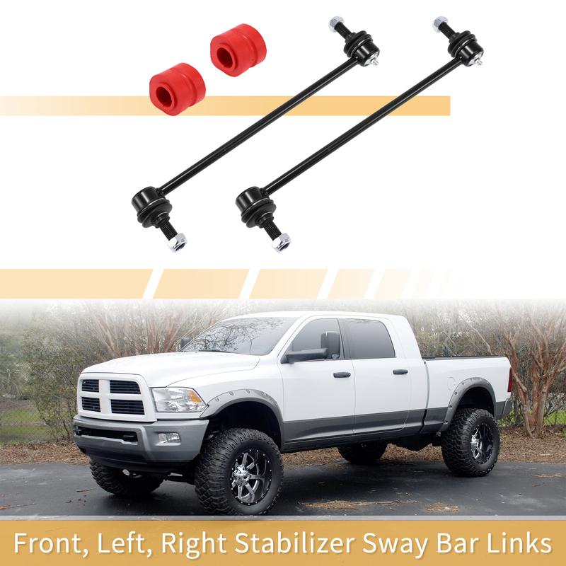 UXCELL 1 Set Front Stabilizer Sway Bar Link with Bushing for Dodge Caravan 4743024AC