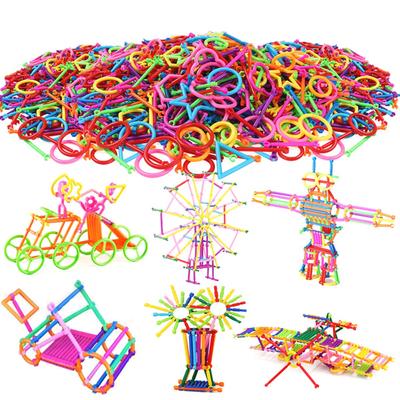 120Pcs Baby Собранные строительные блоки DIY Smart Stick
