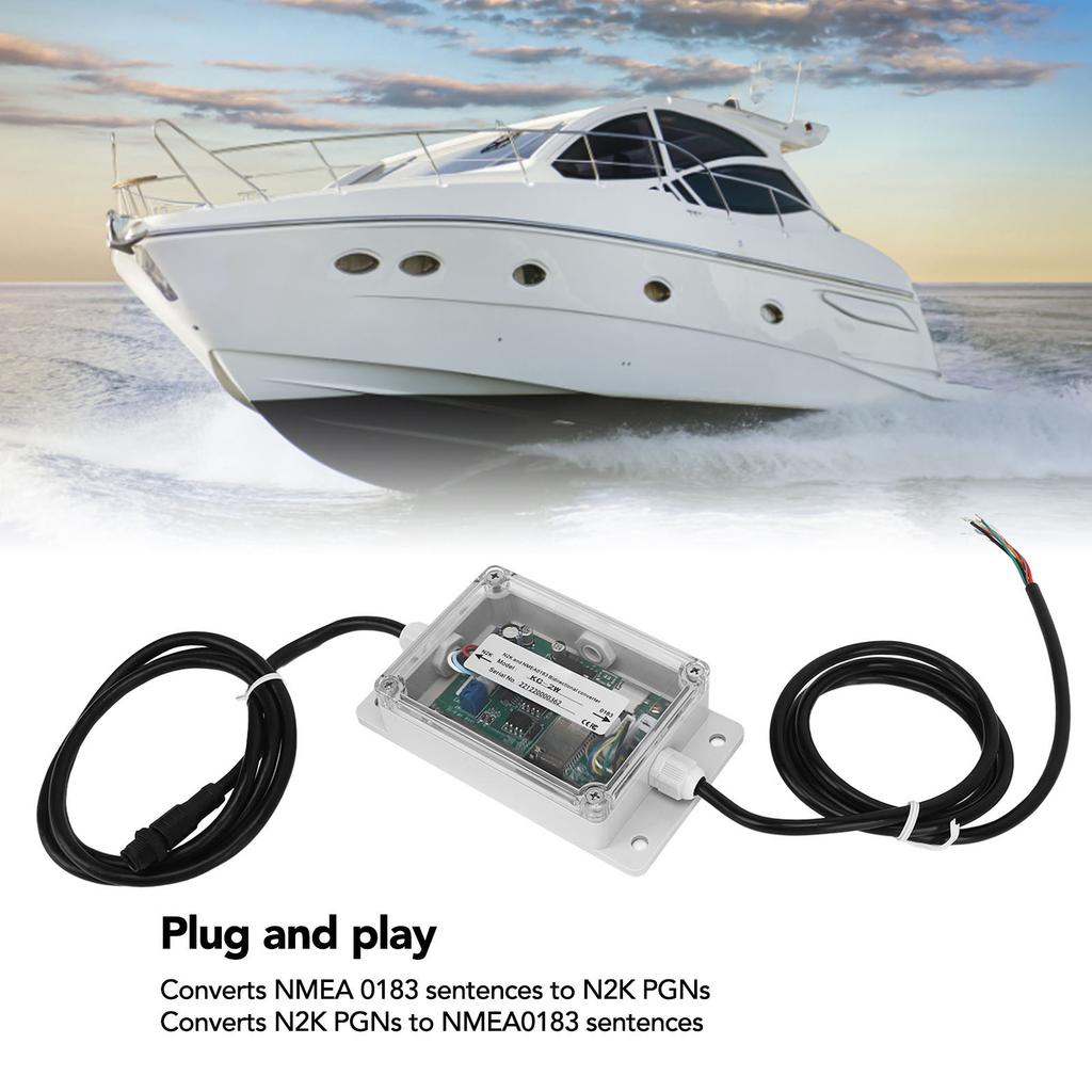 KC‑2W Для NMEA2000 NMEA0183 Двунаправленный Конвертер Поддержка Wifi Датчика Расхода Топлива Plug and Play
