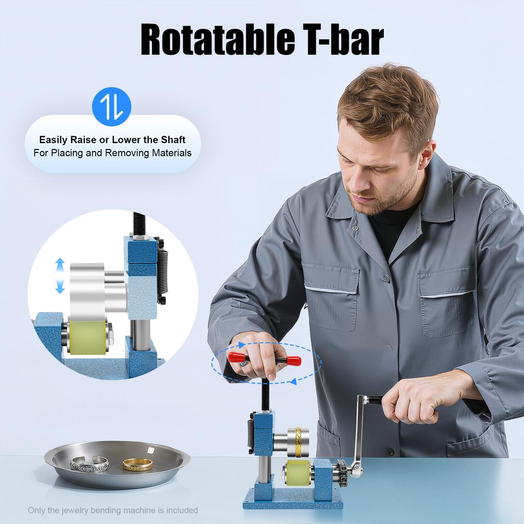 Ручной станок для гибки ювелирных изделий, 45# Железный пресс для браслетов-колец с канавками, Настольный ручной гибочный станок для изготовления ювелирных изделий, Мастера DIY