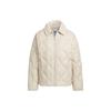 adidas Оригинальная короткая куртка-пуховик 600 Fill Solid Logo Loose Down Jacket Women Jacket Off-White IK2800