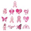 Брошь-значок awareness рака молочной железы Ленточка Значок кампании здоровья Нагрудный значок Уникальный Breastpin Аксессуары для украшения одежды