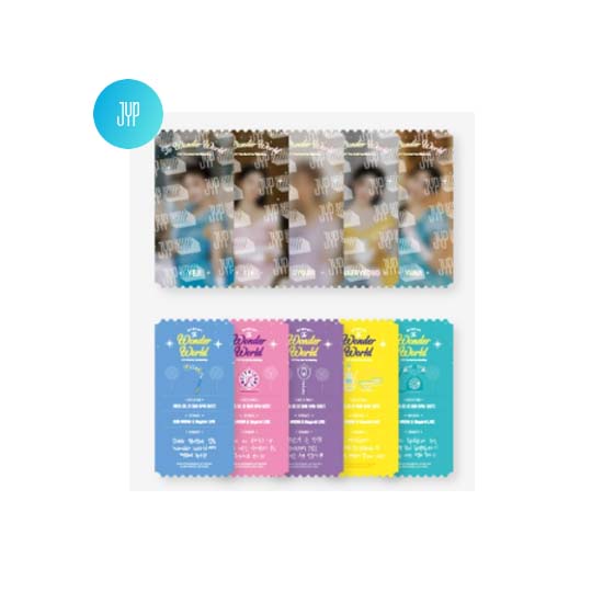 JYP Shop ITZY СПЕЦИАЛЬНЫЙ НАБОР ФОТОБИЛЕТОВ - To Wonder World