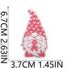 Health Day Embroidery Sticker Caring For Women Zhang Zai Computer Embroidery Label Clothes Bag Decoration Pink Ribbon Patch Sticker