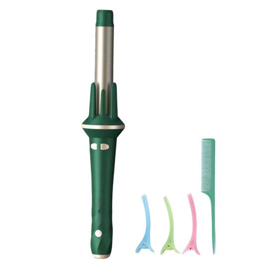 Щипцы для завивки волос, простые в использовании инструменты для укладки волос, устойчивые к ожогам, прочные электрические вращающиеся щипцы для завивки волос для дома